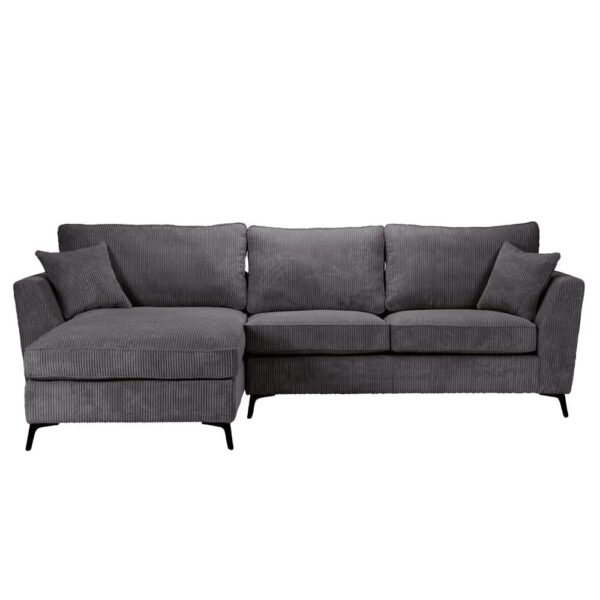 BOEL ΚΑΝΑΠΕΣ ΓΩΝΙΑ ΑΡΙΣΤΕΡΗ ΓΚΡΙ LINCOLN 90 280x170x92 71-0124 - Image 2