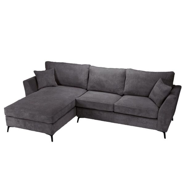 BOEL ΚΑΝΑΠΕΣ ΓΩΝΙΑ ΑΡΙΣΤΕΡΗ ΓΚΡΙ LINCOLN 90 280x170x92 71-0124 - Image 3