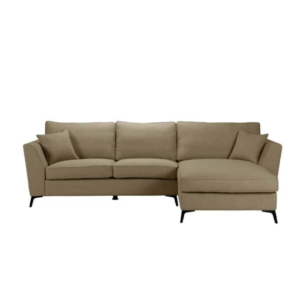 BOEL ΚΑΝΑΠΕΣ ΓΩΝΙΑ ΔΕΞΙΑ BEIGE MEMORY 02 280x170x92 71-0160 - Image 2