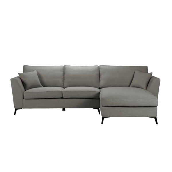 BOEL ΚΑΝΑΠΕΣ ΓΩΝΙΑ ΔΕΞΙΑ ΓΚΡΙ MEMORY 15 280x170x92 71-0162 - Image 2