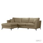 BOEL ΚΑΝΑΠΕΣ ΓΩΝΙΑ ΑΡΙΣΤΕΡΗ BEIGE MEMORY 02 280x170x92 71-0163