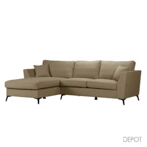 BOEL ΚΑΝΑΠΕΣ ΓΩΝΙΑ ΑΡΙΣΤΕΡΗ BEIGE MEMORY 02 280x170x92 71-0163