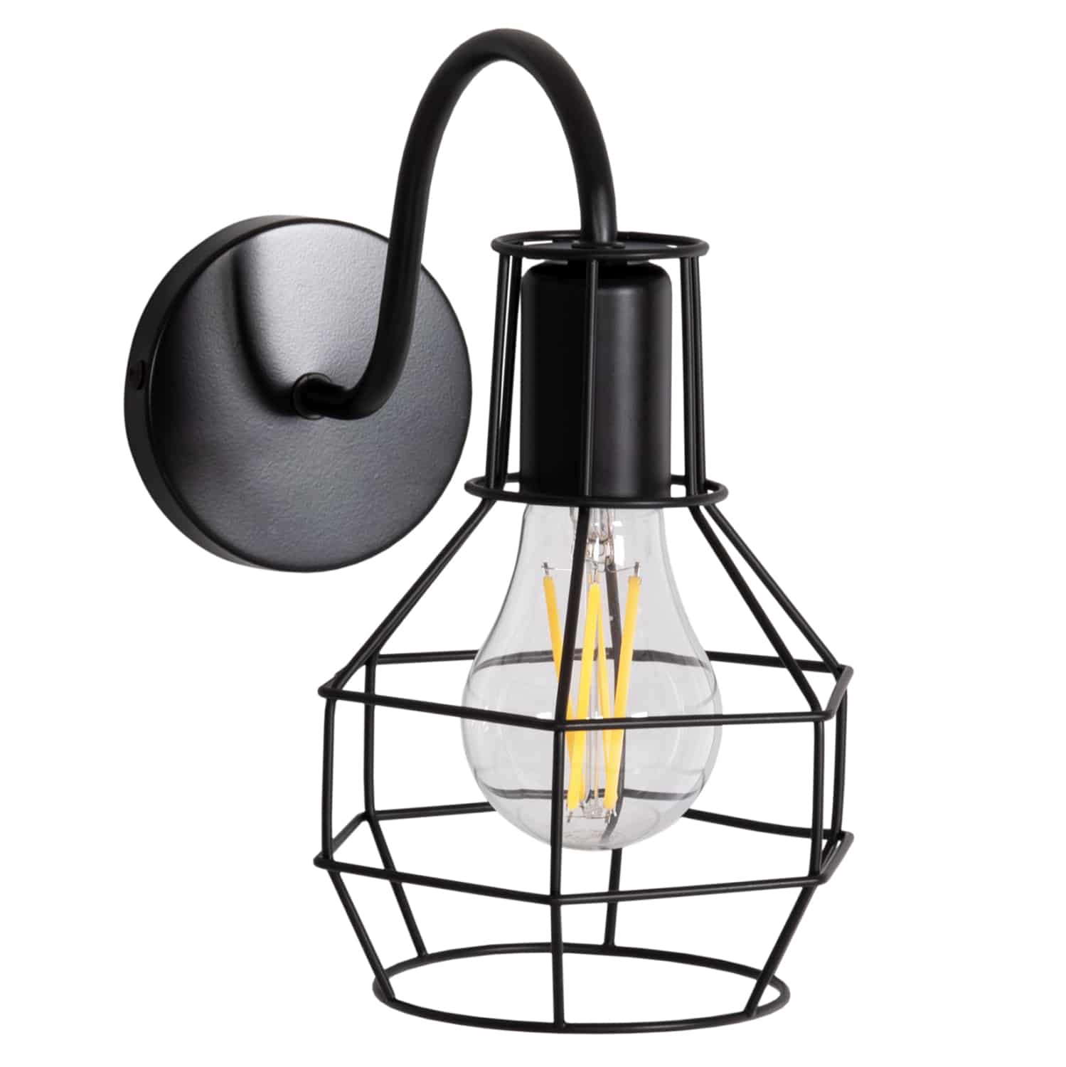 HM4479 ΑΠΛΙΚΑ ΤΟΙΧΟΥ MILID2 HM4479 ΜΕΤΑΛΛΟ ΣΕ ΜΑΥΡΟ 14,5x26,5x24Υεκ. - Image 1
