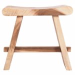 ΒΟΗΘΗΤΙΚΟ ΣΚΑΜΠΟ SADEL HM18294 ΞΥΛΟ SUAR--ΦΥΣΙΚΟ 50x30x45Υεκ. - Image 3