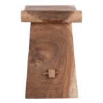 ΒΟΗΘΗΤΙΚΟ ΣΚΑΜΠΟ SADEL HM18294 ΞΥΛΟ SUAR--ΦΥΣΙΚΟ 50x30x45Υεκ. - Image 4