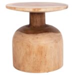 ΒΟΗΘΗΤΙΚΟ ΤΡΑΠΕΖΑΚΙ PUMBE-s HM9892.11 ΞΥΛΟ SUAR--ΦΥΣΙΚΟ Φ40x40Υεκ - Image 4