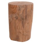 ΒΟΗΘΗΤΙΚΟ ΤΡΑΠΕΖΑΚΙ/ΣΚΑΜΠΟ TRONCO HM9374.21 ΞΥΛΟ TEAK--ΦΥΣΙΚΟ Φ30x45Υεκ. - Image 5
