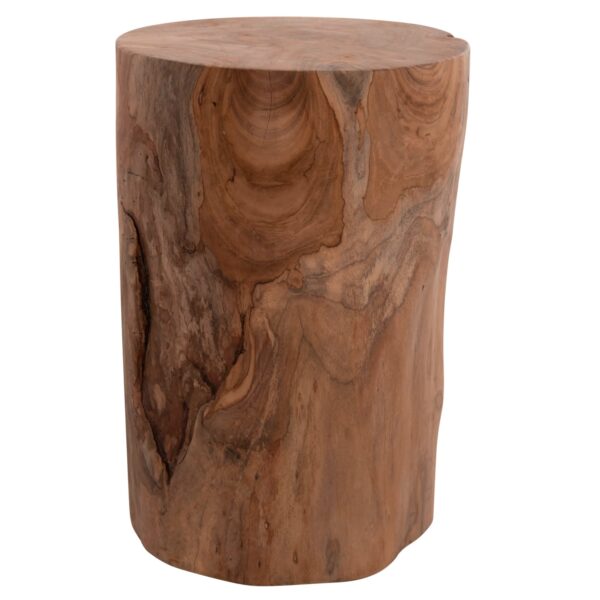ΒΟΗΘΗΤΙΚΟ ΤΡΑΠΕΖΑΚΙ/ΣΚΑΜΠΟ TRONCO HM9374.21 ΞΥΛΟ TEAK--ΦΥΣΙΚΟ Φ30x45Υεκ. - Image 6