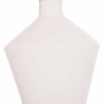 ΔΙΑΚΟΣΜΗΤΙΚΟ ΒΑΖΟ ΔΑΠΕΔΟΥ NEBULA HM4661.02 FIBER CEMENT ΛΕΥΚΟ--ΞΥΛΟ ΤΕΑΚ Φ60x115Υεκ. - Image 5