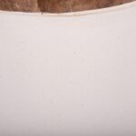 ΔΙΑΚΟΣΜΗΤΙΚΟ ΒΑΖΟ ΔΑΠΕΔΟΥ LINTER HM4662.02S FIBER CEMENT ΛΕΥΚΟ--ΞΥΛΟ ΤΕΑΚ Φ34x60Υεκ. - Image 6