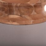 ΔΙΑΚΟΣΜΗΤΙΚΟ ΒΑΖΟ ΔΑΠΕΔΟΥ LINTER HM4662.05S FIBER CEMENT ΓΚΡΙ ΜΑΤ--ΞΥΛΟ ΤΕΑΚ Φ34x60Υεκ - Image 5