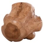 ΔΙΑΚΟΣΜΗΤΙΚΟ ΔΑΠΕΔΟΥ CLEMOR (M) HM18301 ΑΚΑΝΟΝΙΣΤΗ ΣΦΑΙΡΑ-ΞΥΛΟ ΤΕΑΚ--ΦΥΣΙΚΟ Φ40εκ. - Image 4