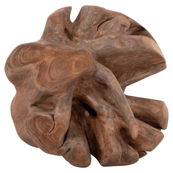 ΔΙΑΚΟΣΜΗΤΙΚΟ ΔΑΠΕΔΟΥ CLEMOR (L) HM18302 ΑΚΑΝΟΝΙΣΤΗ ΣΦΑΙΡΑ-ΞΥΛΟ ΤΕΑΚ--ΦΥΣΙΚΟ Φ50εκ. - Image 5