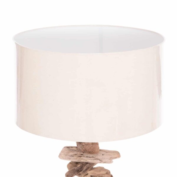 ΔΙΑΚΟΣΜΗΤΙΚΟ ΦΩΤΙΣΤΙΚΟ ΔΑΠΕΔΟΥ ALTAR HM4430 DRIFTWOOD--ΛΕΥΚΟ PVC Φ45x155Υεκ. - Image 3