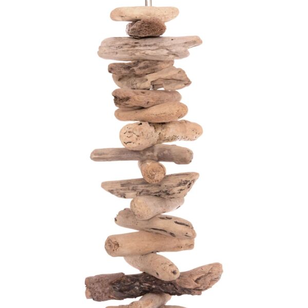 ΔΙΑΚΟΣΜΗΤΙΚΟ ΦΩΤΙΣΤΙΚΟ ΔΑΠΕΔΟΥ ALTAR HM4430 DRIFTWOOD--ΛΕΥΚΟ PVC Φ45x155Υεκ. - Image 4