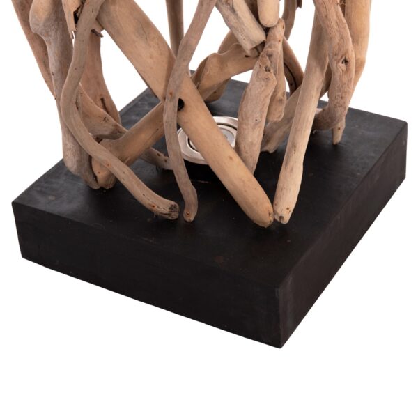 ΔΙΑΚΟΣΜΗΤΙΚΟ ΦΩΤΙΣΤΙΚΟ ΔΑΠΕΔΟΥ FLAMER HM4439 DRIFTWOOD ΣΕ ΦΥΣΙΚΟ 30x30x179Υεκ. - Image 6