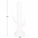 ΔΙΑΚΟΣΜΗΤΙΚΟΣ ΚΑΚΤΟΣ ΔΑΠΕΔΟΥ CACTUS HM4386.02M ΓΥΨΟΣ ΣΕ ΛΕΥΚΟ 54x34x103Υεκ. - Image 2