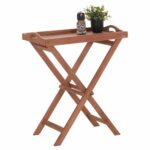 ΔΙΣΚΟΣ ΣΕΡΒΙΡΙΣΜΑΤΟΣ ΣΕ ΠΤΥΣΣΟΜΕΝΗ ΒΑΣΗ BARNABY HM4580 ΞΥΛΟ TEAK--ΦΥΣΙΚΟ 63x40x77Υεκ