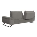 SELENA Καναπές 3-θέσιος Σαλονιού - Καθιστικού, Ύφασμα Γκρι, Μεταφερόμενη πλάτη 225x99/115x95cm - Image 4