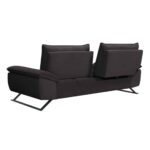SELENA Καναπές 3-θέσιος Σαλονιού - Καθιστικού, Ύφασμα Ανθρακί, Μεταφερόμενη πλάτη 225x99/115x95cm - Image 4