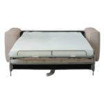 NORRIS Καναπές - Κρεβάτι 3Θέσιος, Ύφασμα Water Repellent Μπεζ 209x99x70 Κρεβάτι:140x190cm - Image 4