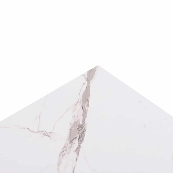ΕΠΙΦΑΝΕΙΑ ΤΡΑΠΕΖΙΟΥ HPL GLOSSΥ HM6362.01 ΤΕΤΡΑΓΩΝΗ COMPACT ΛΕΥΚΟ ΜΑΡΜΑΡΟ 50x50x1.5εκ - Image 4