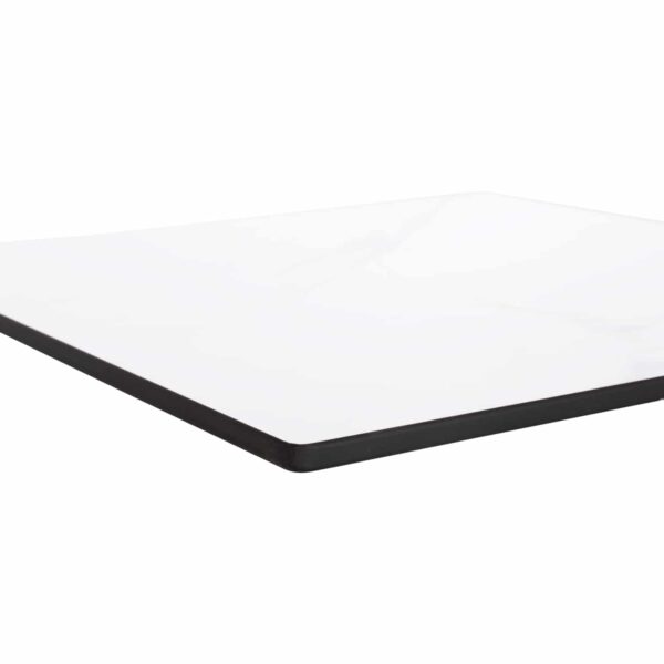 ΕΠΙΦΑΝΕΙΑ ΤΡΑΠΕΖΙΟΥ HPL GLOSSΥ HM6362.01 ΤΕΤΡΑΓΩΝΗ COMPACT ΛΕΥΚΟ ΜΑΡΜΑΡΟ 50x50x1.5εκ - Image 5