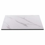 ΕΠΙΦΑΝΕΙΑ ΤΡΑΠΕΖΙΟΥ HPL GLOSSΥ HM6363.01 ΤΕΤΡΑΓΩΝΗ COMPACT ΛΕΥΚΟ ΜΑΡΜΑΡΟ 60x60x1.5εκ - Image 3