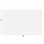 ΕΠΙΦΑΝΕΙΑ ΤΡΑΠΕΖΙΟΥ HPL ΟΡΘΟΓΩΝΙΑ HM5840.22 ΛΕΥΚΗ 120x80εκ. - Image 2