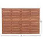 ΕΠΙΦΑΝΕΙΑ ΤΡΑΠΕΖΙΟΥ ΟΡΘΟΓΩΝΙΑ HM18138 ΞΥΛΟ TEAK--ΦΥΣΙΚΟ 120x80x4(πάχος)εκ. - Image 2