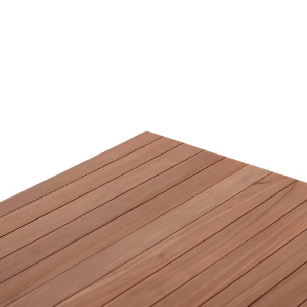 ΕΠΙΦΑΝΕΙΑ ΤΡΑΠΕΖΙΟΥ ΟΡΘΟΓΩΝΙΑ HM18138 ΞΥΛΟ TEAK--ΦΥΣΙΚΟ 120x80x4(πάχος)εκ. - Image 6