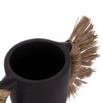 ΕΠΙΤΡΑΠΕΖΙΟ ΔΙΑΚΟΣΜΗΤΙΚΟ ΒΑΖΟ ALICA HM4668.01L ΜΑΥΡΗ ΤΕΡΑΚΟΤΑ & GRASS--64x22x38Υεκ - Image 4