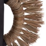 ΕΠΙΤΡΑΠΕΖΙΟ ΔΙΑΚΟΣΜΗΤΙΚΟ ΒΑΖΟ ALICA HM4668.01L ΜΑΥΡΗ ΤΕΡΑΚΟΤΑ & GRASS--64x22x38Υεκ - Image 5