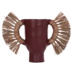 ΕΠΙΤΡΑΠΕΖΙΟ ΔΙΑΚΟΣΜΗΤΙΚΟ ΒΑΖΟ ALICA HM4668.06S ΒΥΣΣΙΝΙ ΤΕΡΑΚΟΤΑ & GRASS--55x19x34Υεκ - Image 4