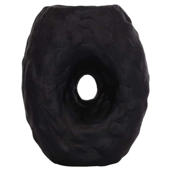 ΕΠΙΤΡΑΠΕΖΙΟ ΔΙΑΚΟΣΜΗΤΙΚΟ ΒΑΖΟ NAMENTIS HM4673.01S ΜΑΥΡΗ ΤΕΡΑΚΟΤΑ--22x13x28Υεκ - Image 3