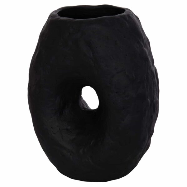 ΕΠΙΤΡΑΠΕΖΙΟ ΔΙΑΚΟΣΜΗΤΙΚΟ ΒΑΖΟ NAMENTIS HM4673.01S ΜΑΥΡΗ ΤΕΡΑΚΟΤΑ--22x13x28Υεκ - Image 5