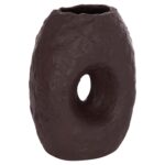 ΕΠΙΤΡΑΠΕΖΙΟ ΔΙΑΚΟΣΜΗΤΙΚΟ ΒΑΖΟ NAMENTIS HM4673.07L ΣΟΚΟΛΑΤΙ ΤΕΡΑΚΟΤΑ--26.5x16x36.5Υεκ