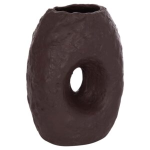 ΕΠΙΤΡΑΠΕΖΙΟ ΔΙΑΚΟΣΜΗΤΙΚΟ ΒΑΖΟ NAMENTIS HM4673.07L ΣΟΚΟΛΑΤΙ ΤΕΡΑΚΟΤΑ--26.5x16x36.5Υεκ