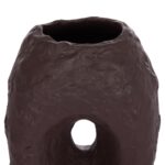 ΕΠΙΤΡΑΠΕΖΙΟ ΔΙΑΚΟΣΜΗΤΙΚΟ ΒΑΖΟ NAMENTIS HM4673.07L ΣΟΚΟΛΑΤΙ ΤΕΡΑΚΟΤΑ--26.5x16x36.5Υεκ - Image 6