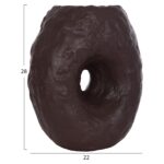 ΕΠΙΤΡΑΠΕΖΙΟ ΔΙΑΚΟΣΜΗΤΙΚΟ ΒΑΖΟ NAMENTIS HM4673.07S ΣΟΚΟΛΑΤΙ ΤΕΡΑΚΟΤΑ--22x13x28Υεκ - Image 2