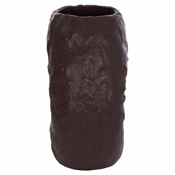 ΕΠΙΤΡΑΠΕΖΙΟ ΔΙΑΚΟΣΜΗΤΙΚΟ ΒΑΖΟ NAMENTIS HM4673.07S ΣΟΚΟΛΑΤΙ ΤΕΡΑΚΟΤΑ--22x13x28Υεκ - Image 4