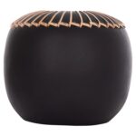 ΕΠΙΤΡΑΠΕΖΙΟ ΔΙΑΚΟΣΜΗΤΙΚΟ ΒΑΖΟ LENNOX HM4675.01L TΕΡΑΚΟΤΑ ΣΕ ΜΑΥΡΟ--Φ22x20Υεκ. - Image 3