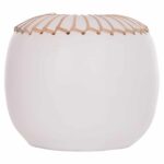 ΕΠΙΤΡΑΠΕΖΙΟ ΔΙΑΚΟΣΜΗΤΙΚΟ ΒΑΖΟ LENNOX HM4675.02L TΕΡΑΚΟΤΑ ΣΕ ΛΕΥΚΟ--Φ22x20Υεκ. - Image 3