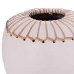 ΕΠΙΤΡΑΠΕΖΙΟ ΔΙΑΚΟΣΜΗΤΙΚΟ ΒΑΖΟ LENNOX HM4675.02L TΕΡΑΚΟΤΑ ΣΕ ΛΕΥΚΟ--Φ22x20Υεκ. - Image 5