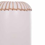 ΕΠΙΤΡΑΠΕΖΙΟ ΔΙΑΚΟΣΜΗΤΙΚΟ ΒΑΖΟ LENNOX HM4675.02S TΕΡΑΚΟΤΑ ΣΕ ΛΕΥΚΟ--Φ18x33Υεκ. - Image 5