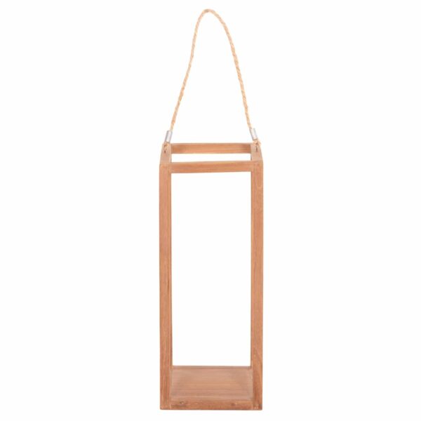 ΕΠΙΤΡΑΠΕΖΙΟ ΔΙΑΚΟΣΜΗΤΙΚΟ ΦΑΝΑΡΙ ΓΙΑ ΚΕΡΙ FENT HM4582 ΞΥΛΟ TEAK ΦΥΣΙΚΟ 20x20x50-80Υεκ. - Image 3