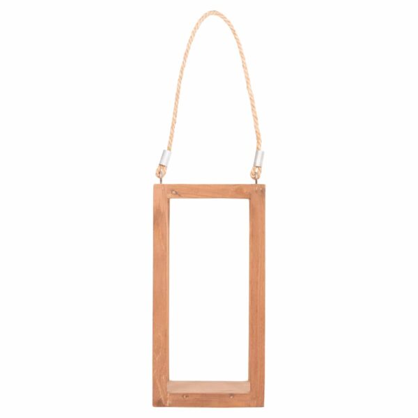 ΕΠΙΤΡΑΠΕΖΙΟ ΔΙΑΚΟΣΜΗΤΙΚΟ ΦΑΝΑΡΙ ΓΙΑ ΚΕΡΙ FENT HM4583 ΞΥΛΟ TEAK ΦΥΣΙΚΟ 15x15x30-53Υεκ. - Image 3