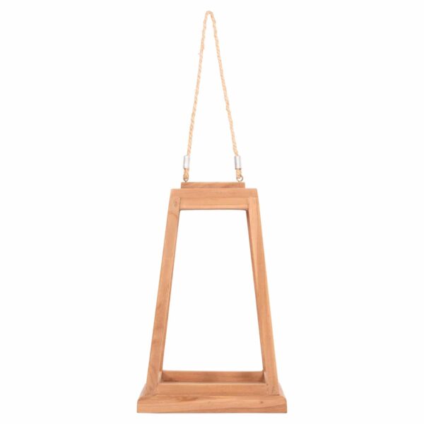 ΕΠΙΤΡΑΠΕΖΙΟ ΔΙΑΚΟΣΜΗΤΙΚΟ ΦΑΝΑΡΙ ΓΙΑ ΚΕΡΙ RAMI HM4584 ΞΥΛΟ TEAK ΦΥΣΙΚΟ 25x25x39-67Υεκ. - Image 3