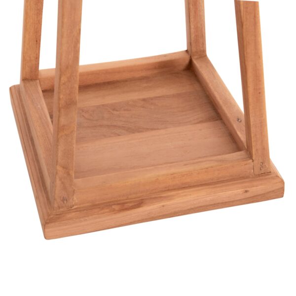 ΕΠΙΤΡΑΠΕΖΙΟ ΔΙΑΚΟΣΜΗΤΙΚΟ ΦΑΝΑΡΙ ΓΙΑ ΚΕΡΙ RAMI HM4584 ΞΥΛΟ TEAK ΦΥΣΙΚΟ 25x25x39-67Υεκ. - Image 5