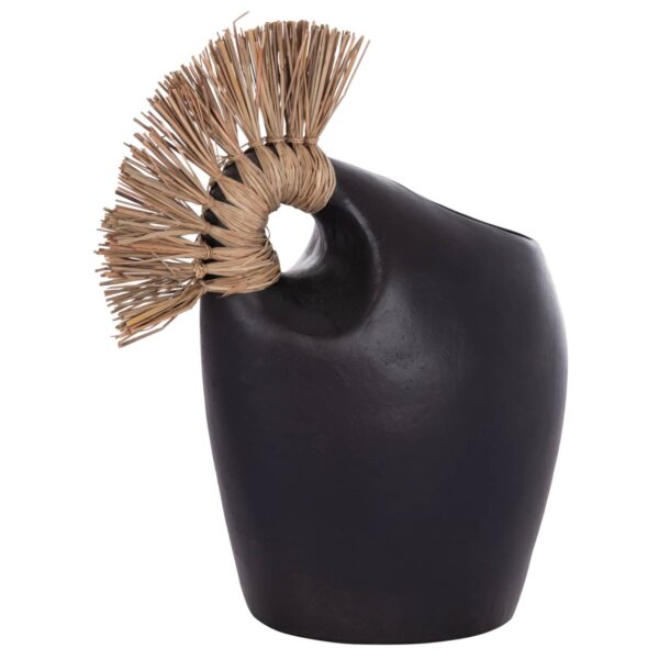 ΕΠΙΤΡΑΠΕΖΙΟ ΔΙΑΚΟΣΜΗΤΙΚΟ ALICA2 HM4671.01 ΜΑΥΡΗ ΤΕΡΑΚΟΤΑ & GRASS--44x18x50Υεκ. - Image 4